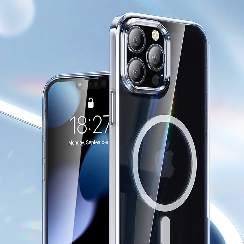 Benks Crystal Series iPhone 13 With Magnetic Clear Telefon Kılıfı - 2 Benks Crystal Series iPhone 13 With Magnetic Clear Telefon Kılıfı - 2